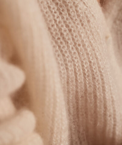 Paddy cream wool and mohair cardigan PhotoZ | 1-2-3