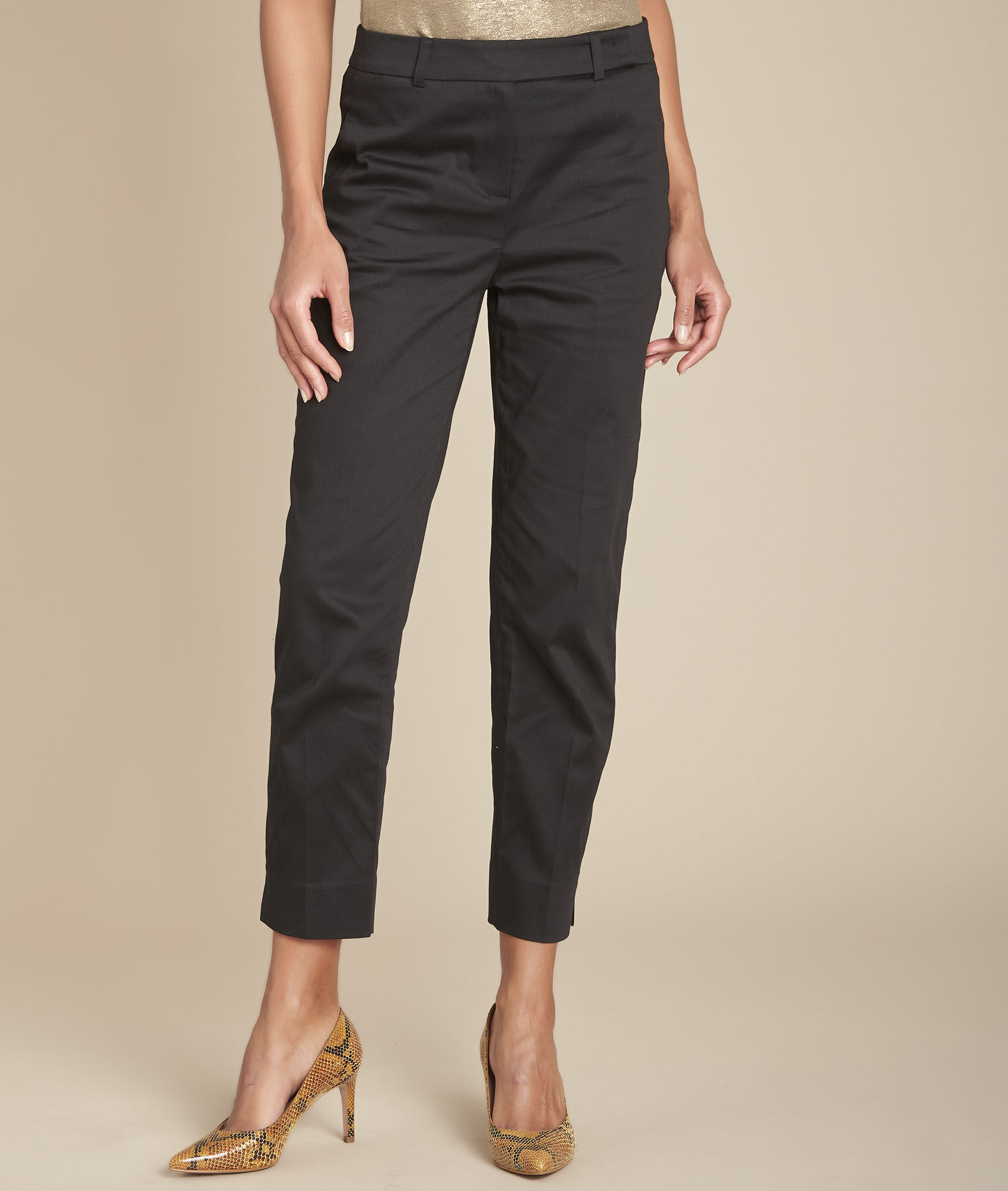Rubis black cigarette trousers