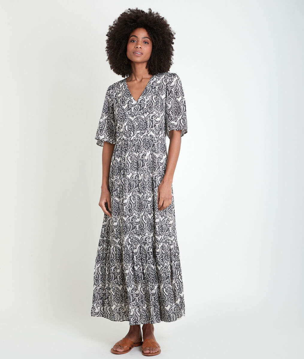 Ludine long printed dress | 1-2-3 Ludine long printed dress PhotoZ | 1-2-3