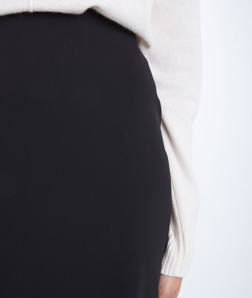 Bossa microfibre skirt noir.