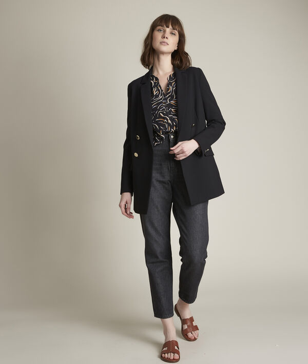 Martine printed blouse PhotoZ | 1-2-3