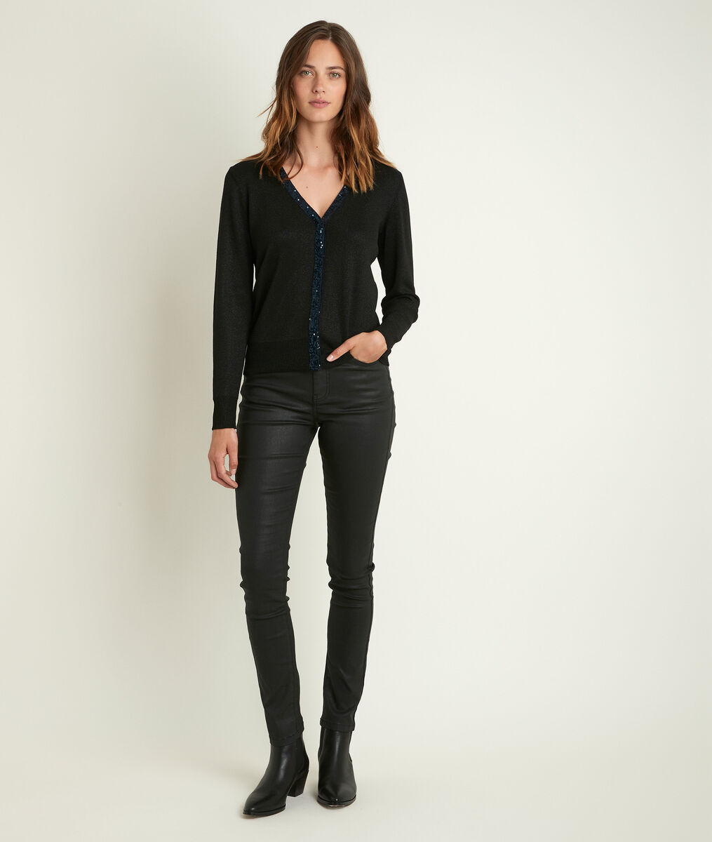 Randy cardigan with sequinned neckline | 1-2-3 Randy cardigan with sequinned neckline PhotoZ | 1-2-3