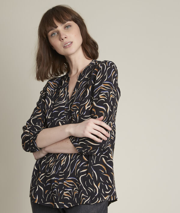 Martine printed blouse PhotoZ | 1-2-3