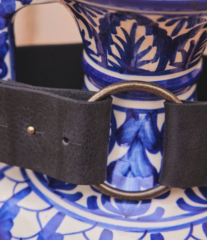 Balila black leather belt PhotoZ | 1-2-3