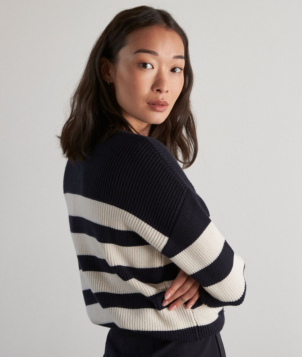 Mona navy-blue striped jumper PhotoZ | 1-2-3