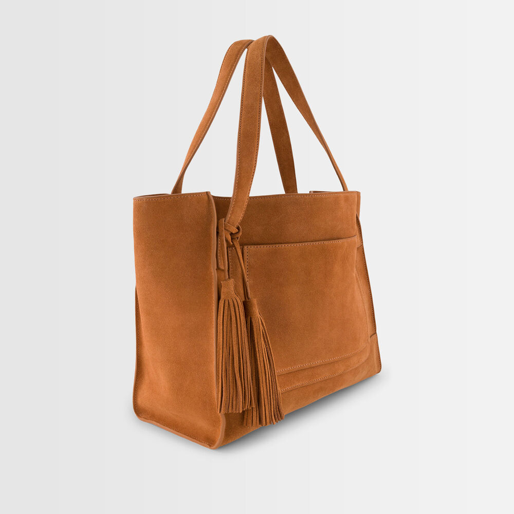 Djack camel-coloured tote bag camel.