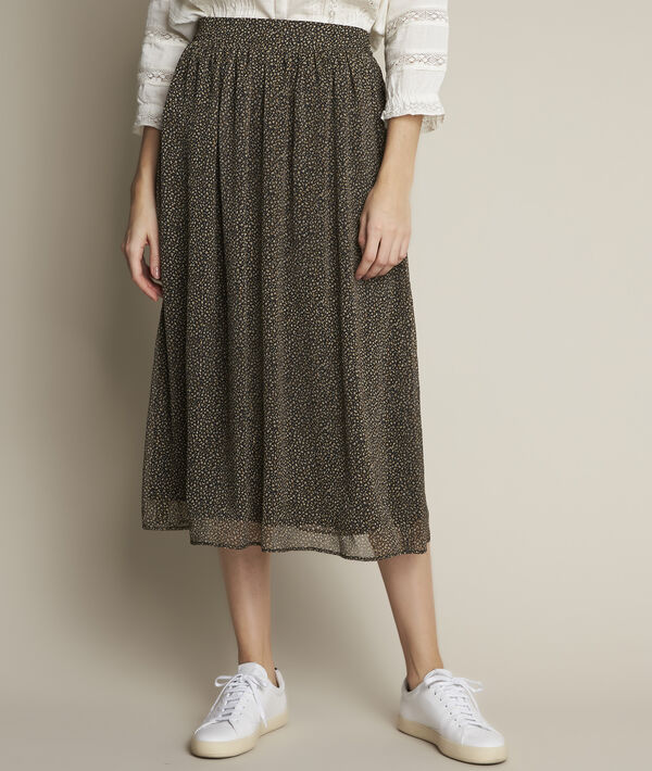 Belle long animal print skirt | 1-2-3 Belle long animal print skirt PhotoZ | 1-2-3