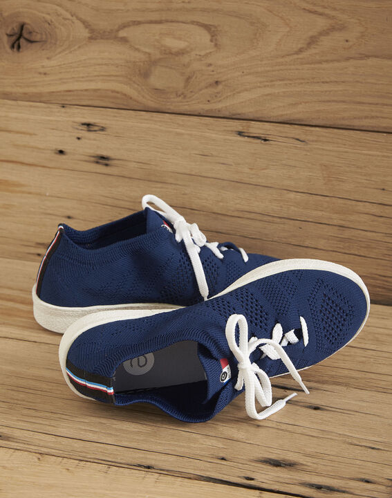 Ector navy knitted trainers | 1-2-3 Ector navy knitted trainers PhotoZ | 1-2-3
