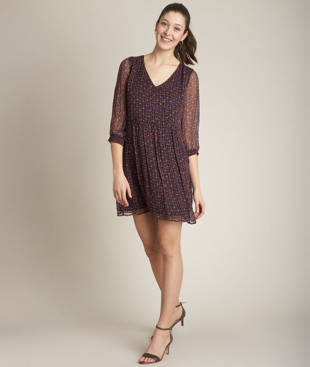 Clarisse printed dress | 1-2-3 Clarisse printed dress PhotoZ | 1-2-3