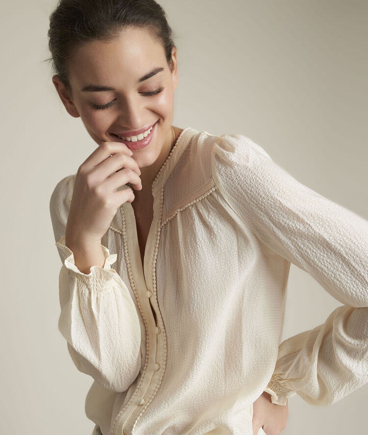 Elonie silk blouse string.