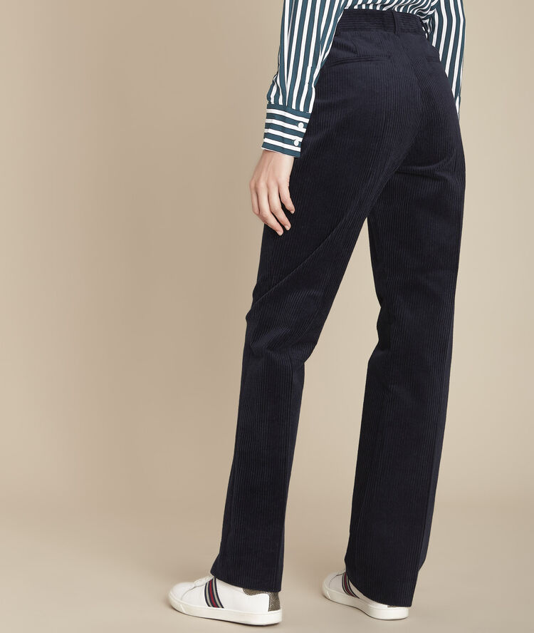 Edison corduroy trousers navy.