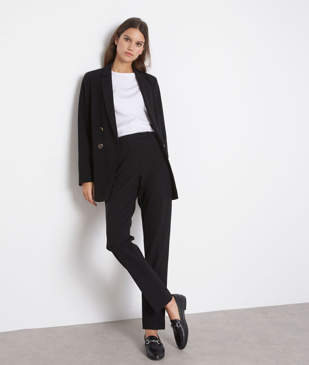 Lara black tailored trousers PhotoZ | 1-2-3
