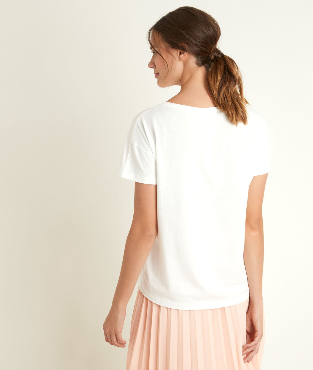 Dune printed t-shirt ecru.