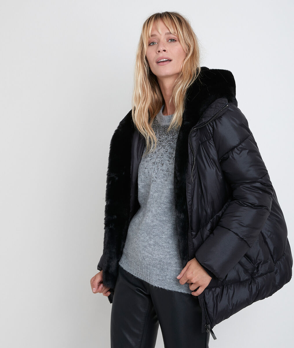 Baiko down jacket with fake fur | 1-2-3 Baiko down jacket with fake fur PhotoZ | 1-2-3