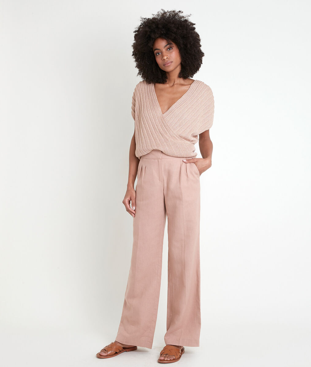 Angele pleated lurex knit top | 1-2-3 Angele pleated lurex knit top PhotoZ | 1-2-3