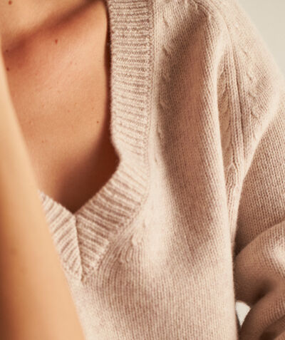 Bruce beige responsible wool pullover PhotoZ | 1-2-3