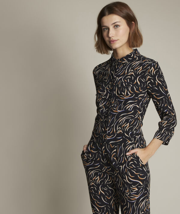 Carmen printed jumpsuit | 1-2-3 Carmen printed jumpsuit PhotoZ | 1-2-3