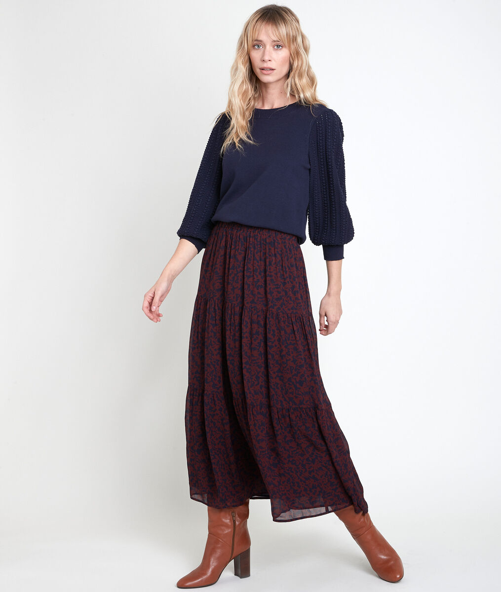 GINKO floral print skirt | 1-2-3 GINKO floral print skirt PhotoZ | 1-2-3