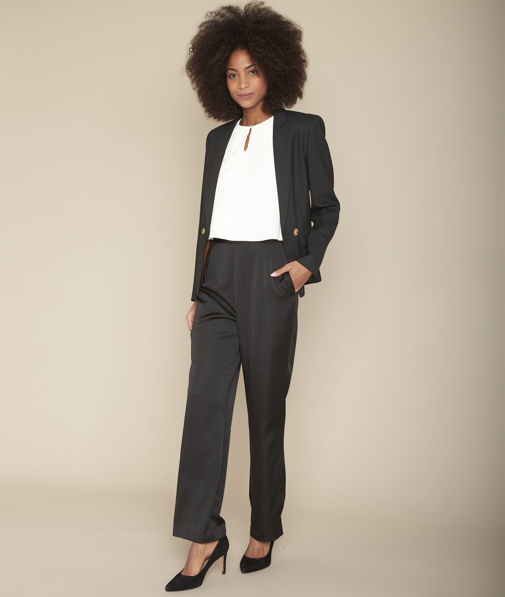 2 tone jumpsuit