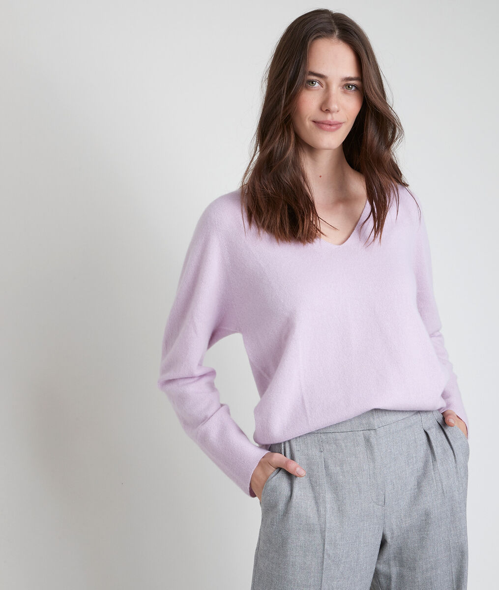 Ralph mauve cashmere pullover | 1-2-3 Ralph mauve cashmere pullover PhotoZ | 1-2-3