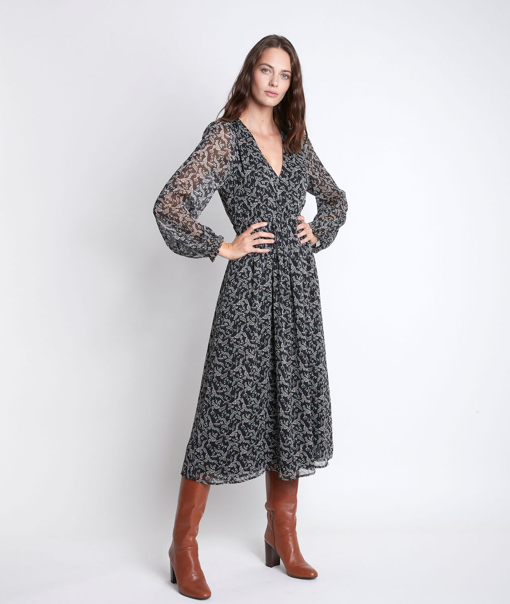 Louise long floral printed dress | 1-2-3 Louise long floral printed dress PhotoZ | 1-2-3
