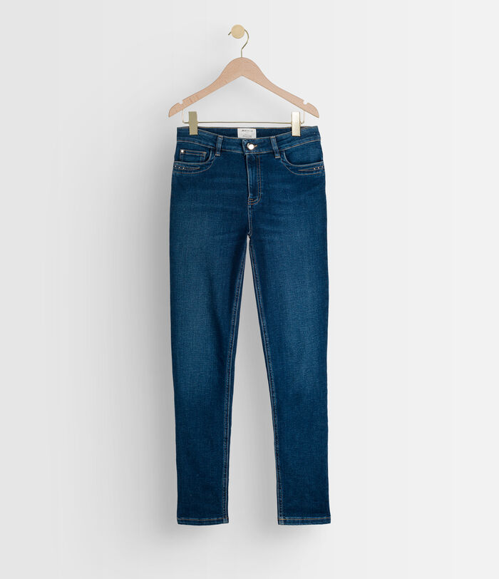 Suzy organic cotton and recycled raw slim-fit jeans PhotoZ | 1-2-3