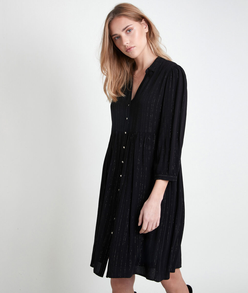 Lana lurex shirt dress | 1-2-3 Lana lurex shirt dress PhotoZ | 1-2-3