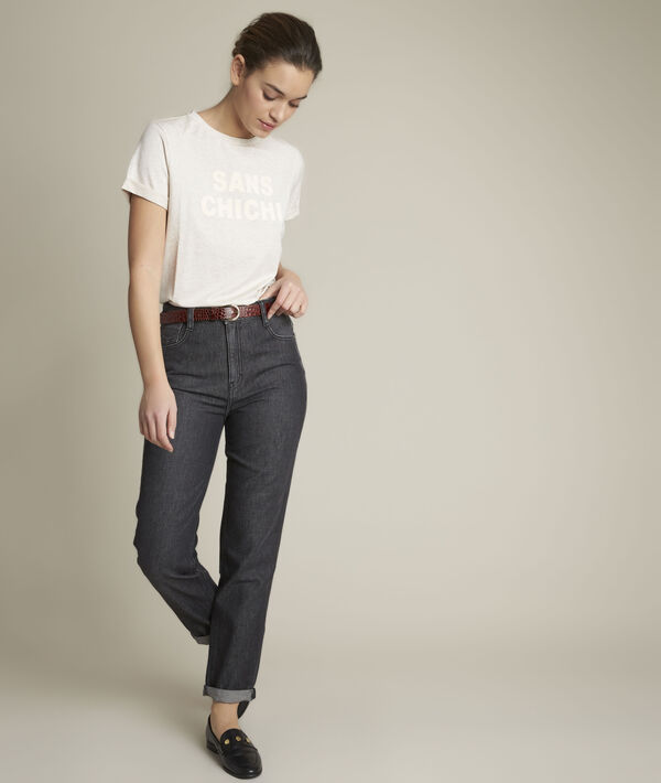 Rebelle slogan T-shirt PhotoZ | 1-2-3