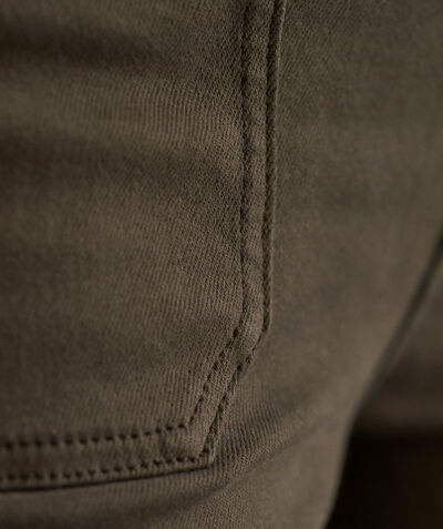 Nalla khaki cotton straight-leg jeans  PhotoZ | 1-2-3