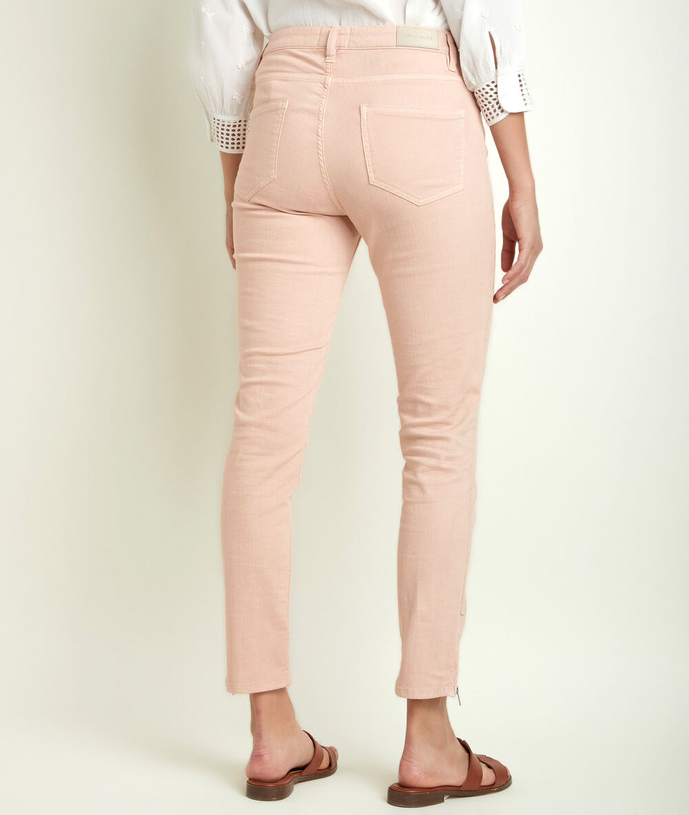 Altesse nude slim fit jeans poudre.