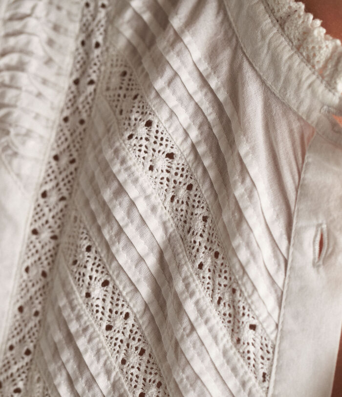 Thais embroidered cotton shirt PhotoZ | 1-2-3