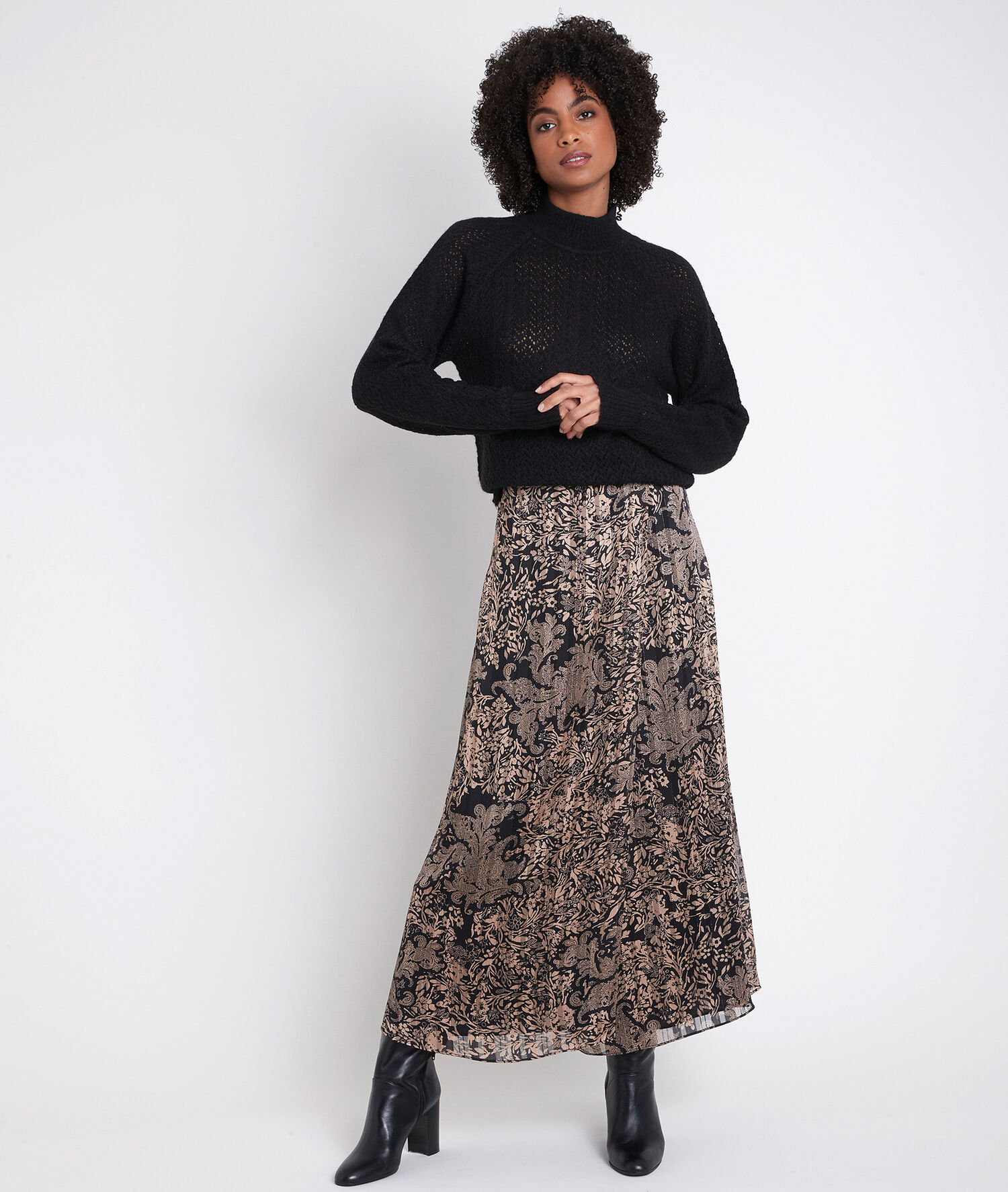 Ganache printed maxi dress PhotoZ | 1-2-3