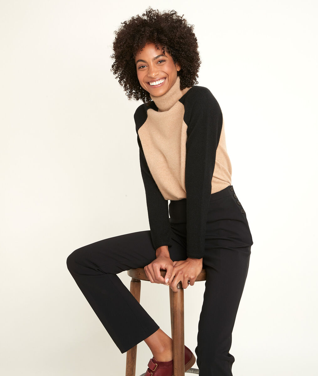 Romeo cashmere turtle-neck pullover | 1-2-3 Romeo cashmere turtle-neck pullover PhotoZ | 1-2-3