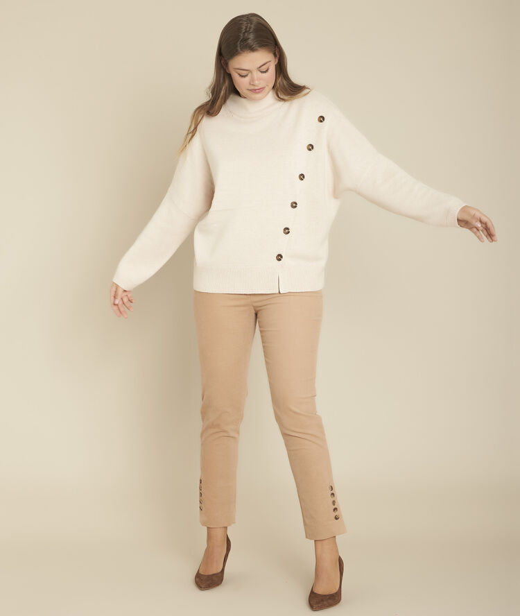 Eagle straight-leg corduroy trousers camel.