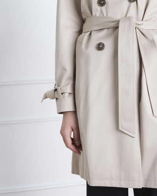 Dean tan trench coat light camel.