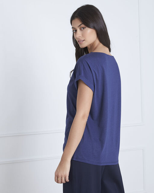 Petropolis blue parrot print t-shirt ink.