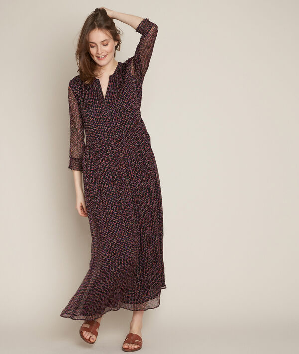 Libra floral print maxi dress | 1-2-3 Libra floral print maxi dress PhotoZ | 1-2-3