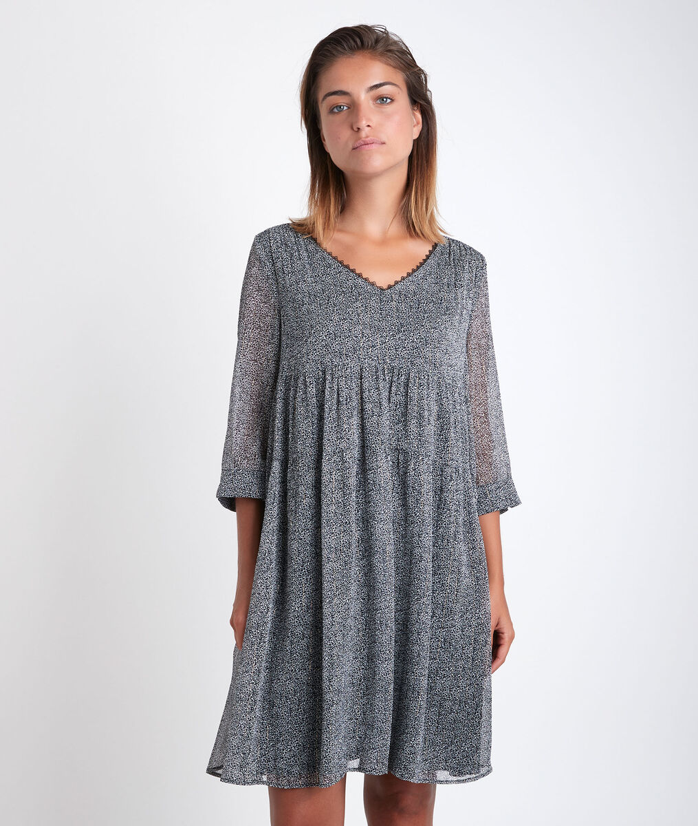 Noce lurex printed dress | 1-2-3 Noce lurex printed dress PhotoZ | 1-2-3