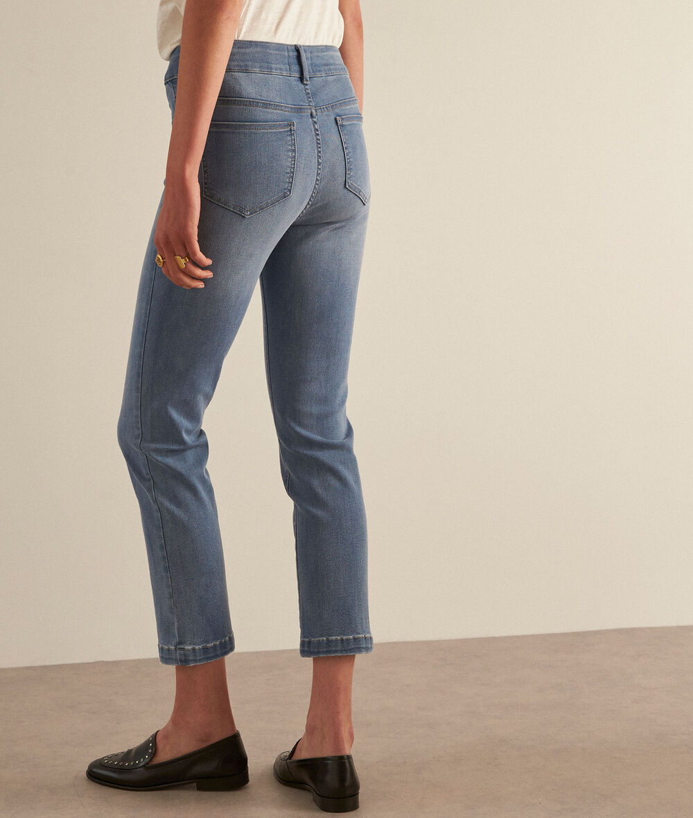 PALMYRE straight-leg pale denim jeans PhotoZ | 1-2-3