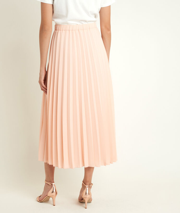 Gema pleated maxi skirt.