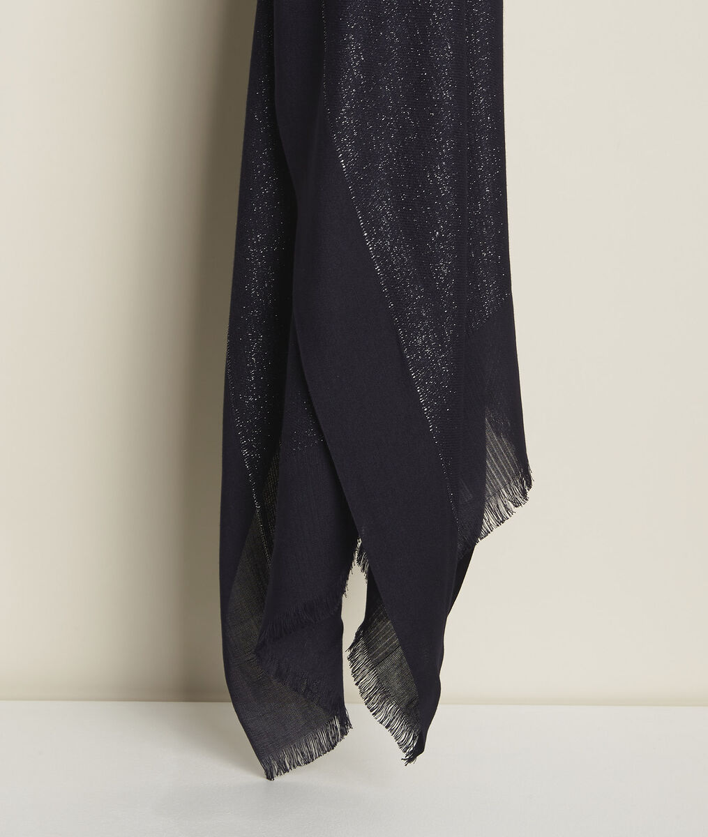 New Osiris navy metallic scarf | 1-2-3 New Osiris navy metallic scarf PhotoZ | 1-2-3