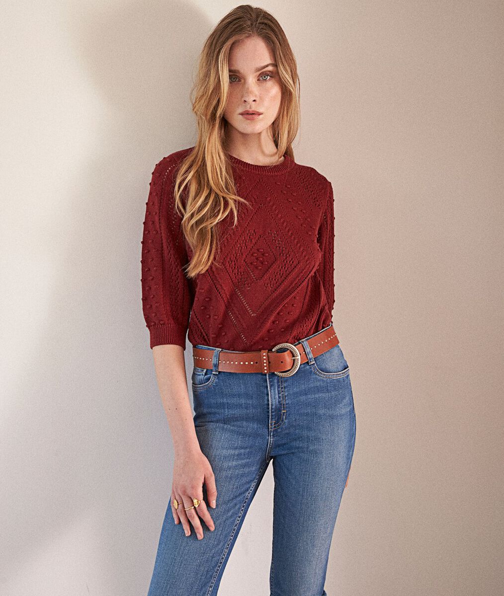 TIFFANY embroidered forget-me-not blouse | 1-2-3 TIFFANY embroidered forget-me-not blouse PhotoZ | 1-2-3