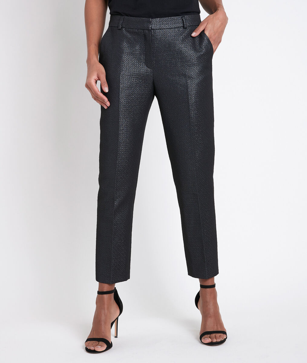 Eustache jacquard cigarette trousers | 1-2-3 Eustache jacquard cigarette trousers PhotoZ | 1-2-3