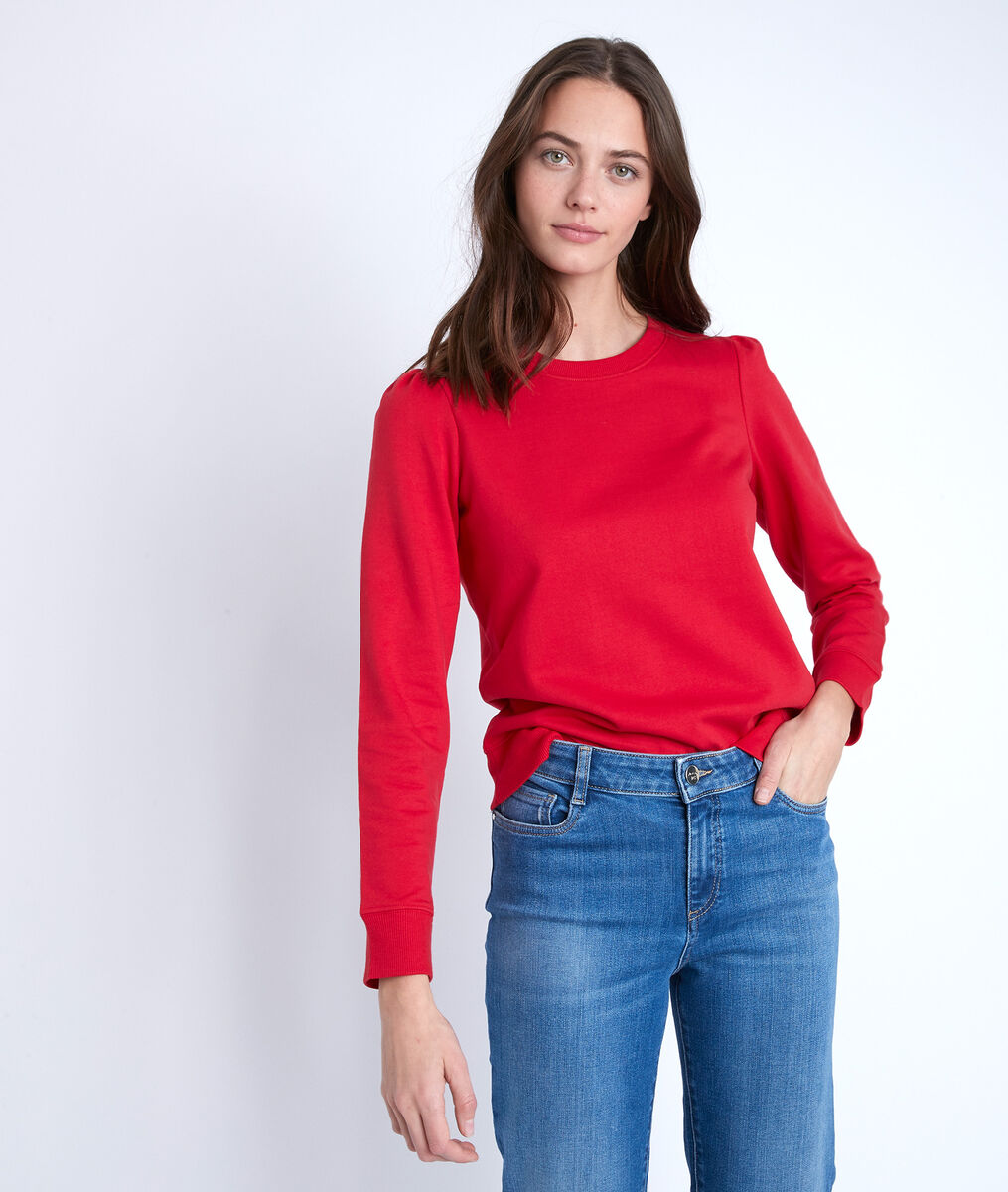 Ivao red sweatshirt | 1-2-3 Ivao red sweatshirt PhotoZ | 1-2-3