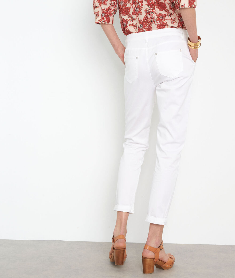 Francis white chinos white.