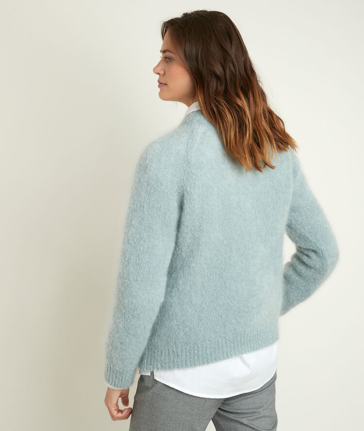 Radieuse mohair blend pullover.