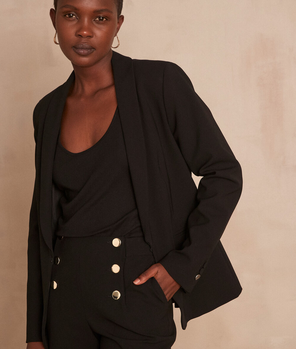 Reine black tailored jacket PhotoZ | 1-2-3
