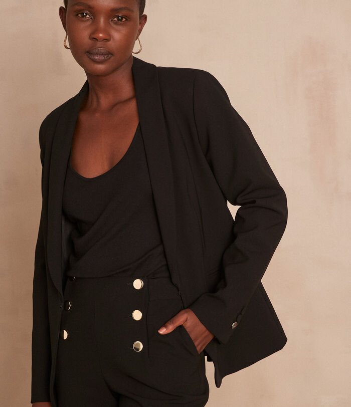 Reine black tailored jacket PhotoZ | 1-2-3