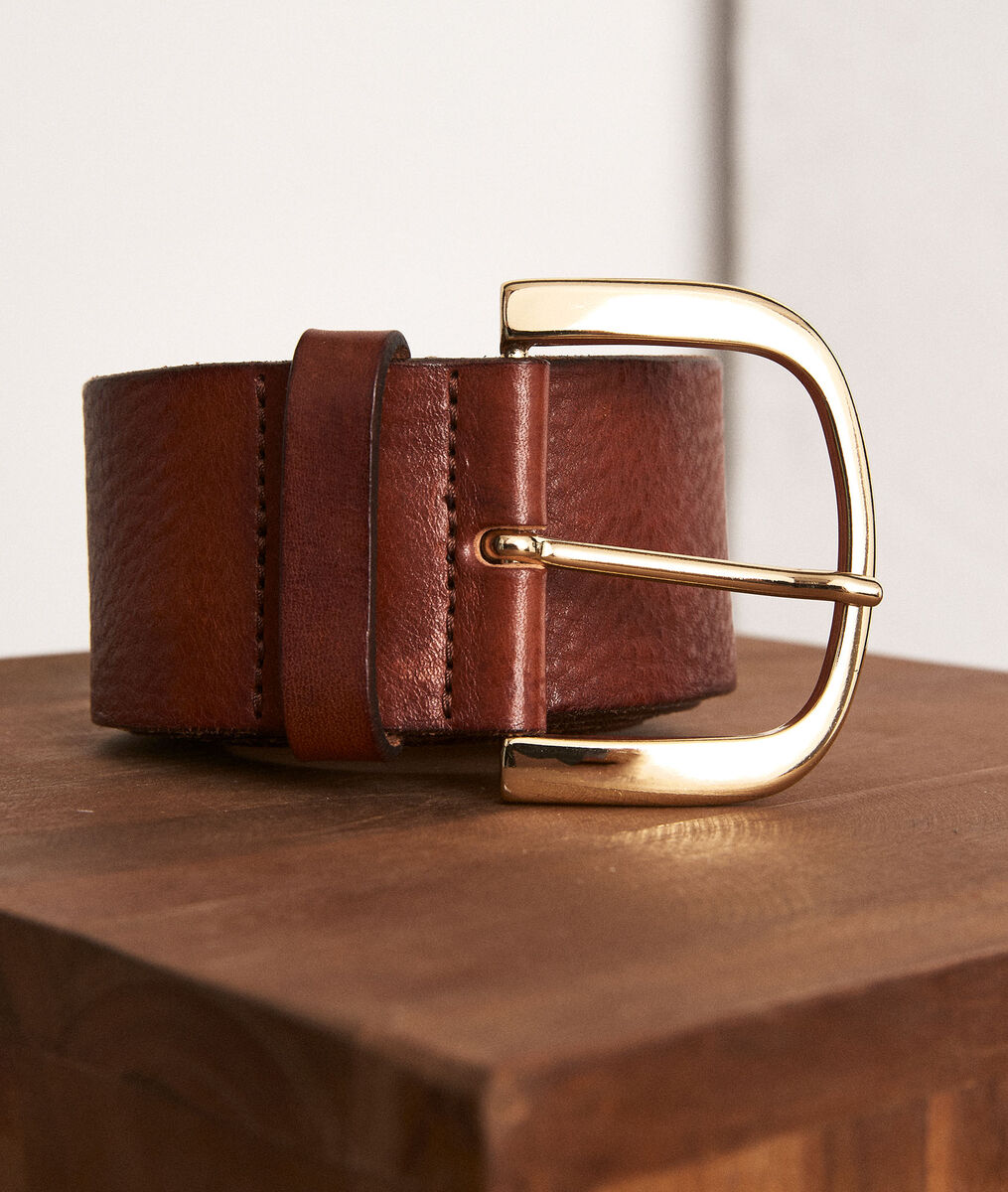 Estelle wide leather belt | 1-2-3 Estelle wide leather belt PhotoZ | 1-2-3