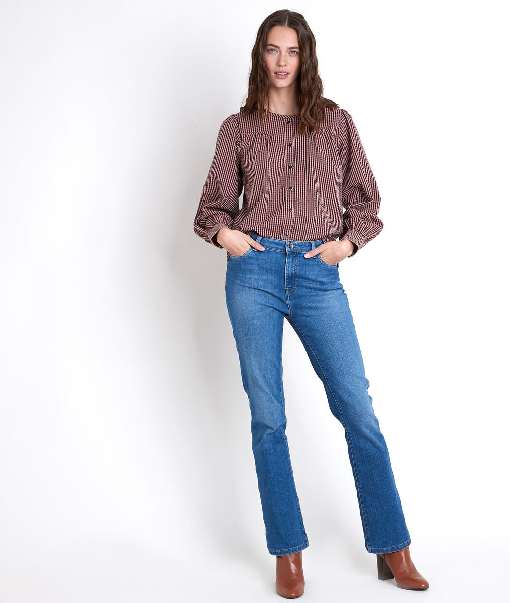 TRUDY checked blouse | 1-2-3 TRUDY checked blouse PhotoZ | 1-2-3
